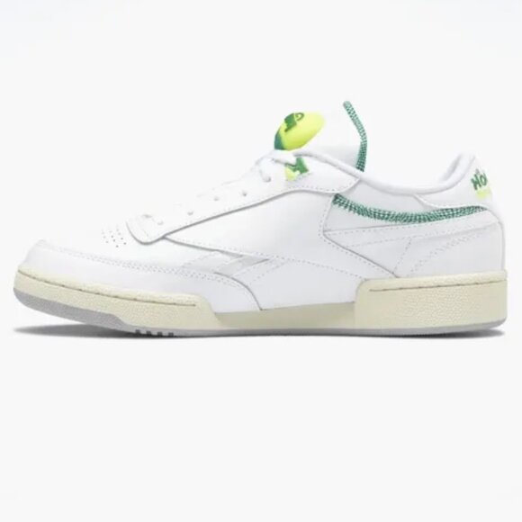 🍏 [BRAND NEW] REEBOK CLUB C 85 PUMP GLEN GREEN MENS SHOES SIZE 8 SNEAKERS 🍏 - Picture 2 of 13